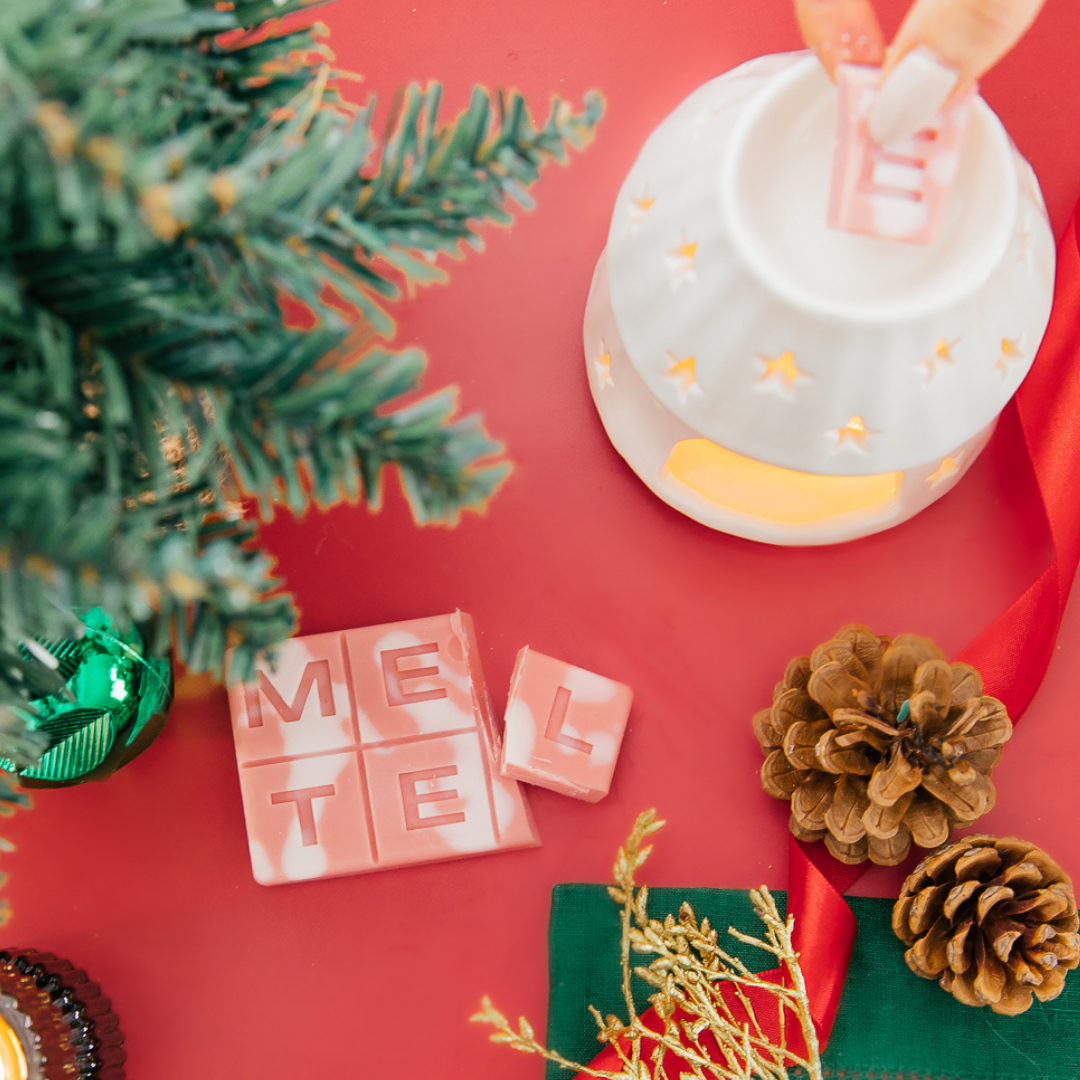 christmas morning joy wax meltee bar