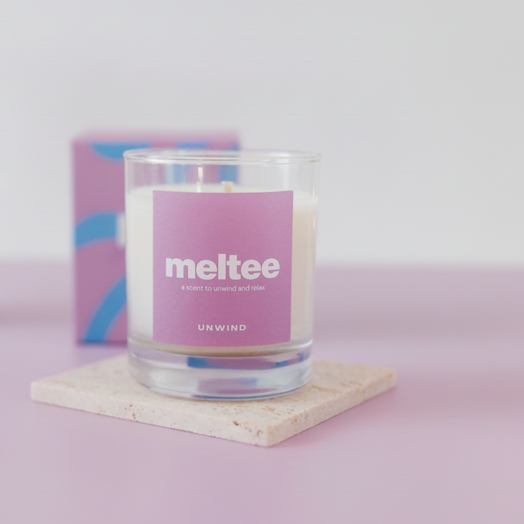 frosty fresh pine candle