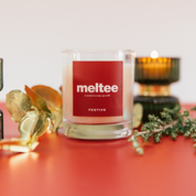 frosty fresh pine candle