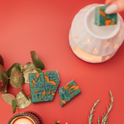 frosty fresh pine wax meltee bar