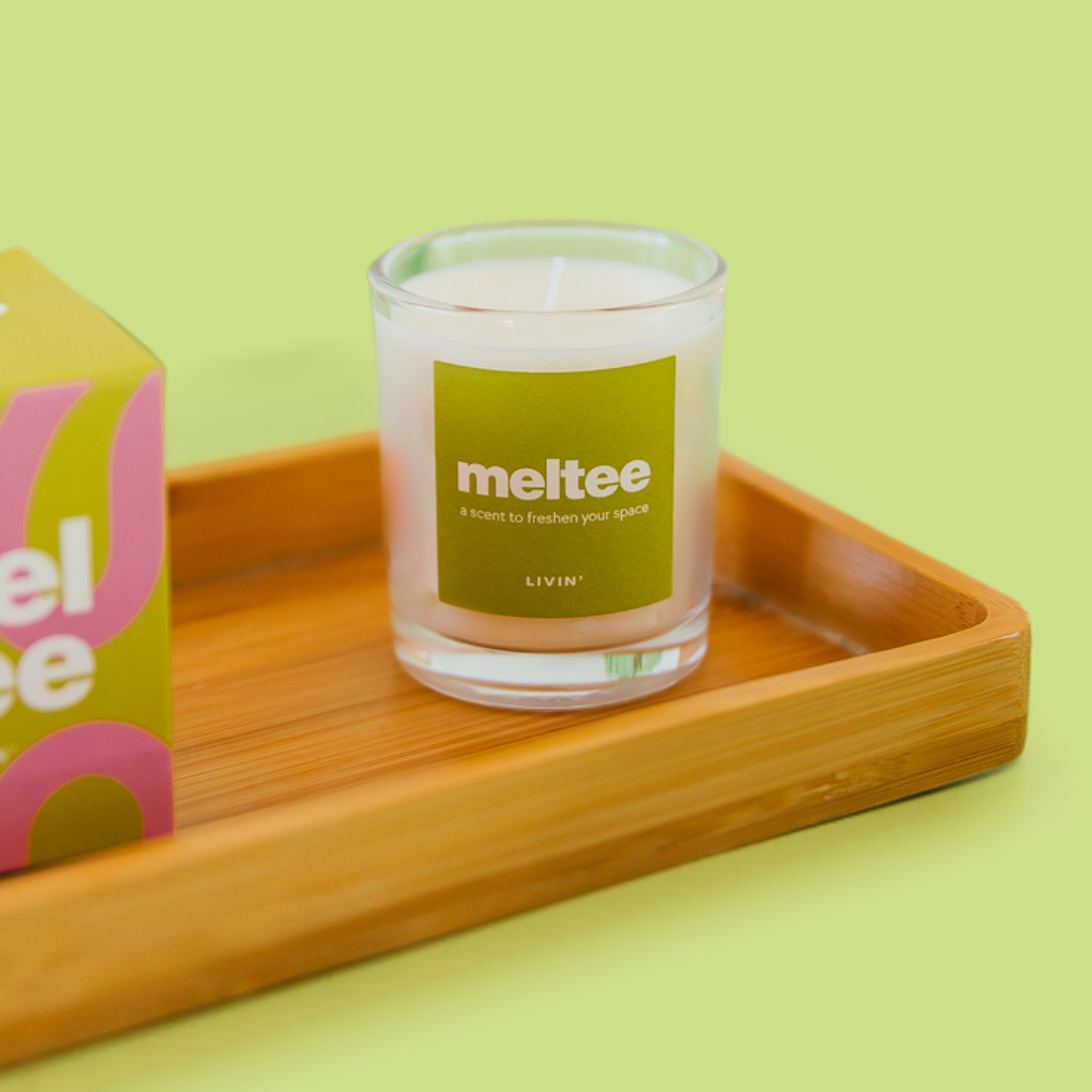 stargazing mini votive candle - bergamot & citrus