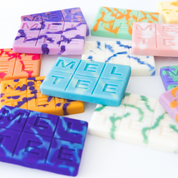 frosty fresh pine wax meltee bar