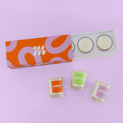 set the scene mini votive candle