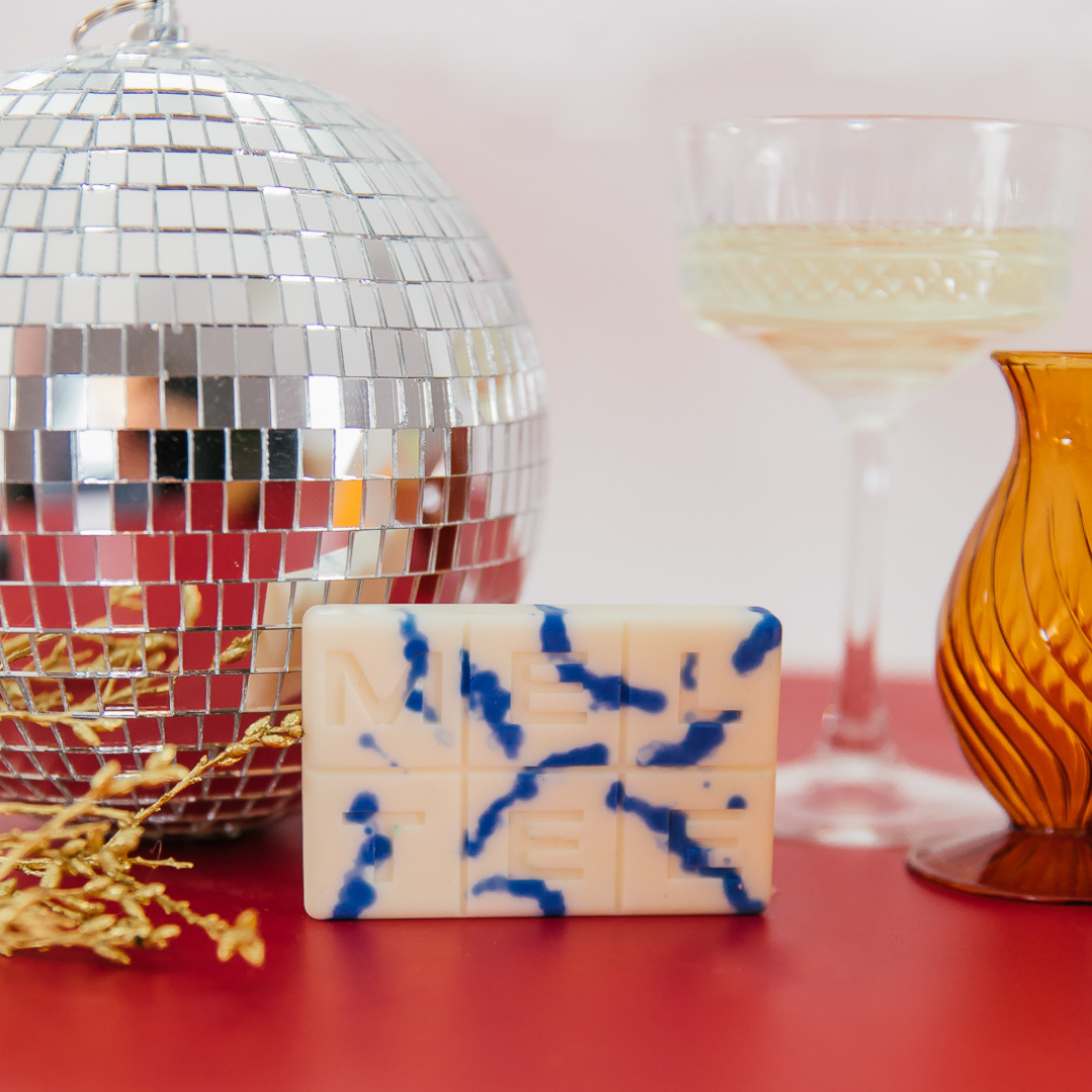 new year's cheers wax meltee bar