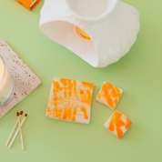 in the library wax meltee bar - white musk & amber